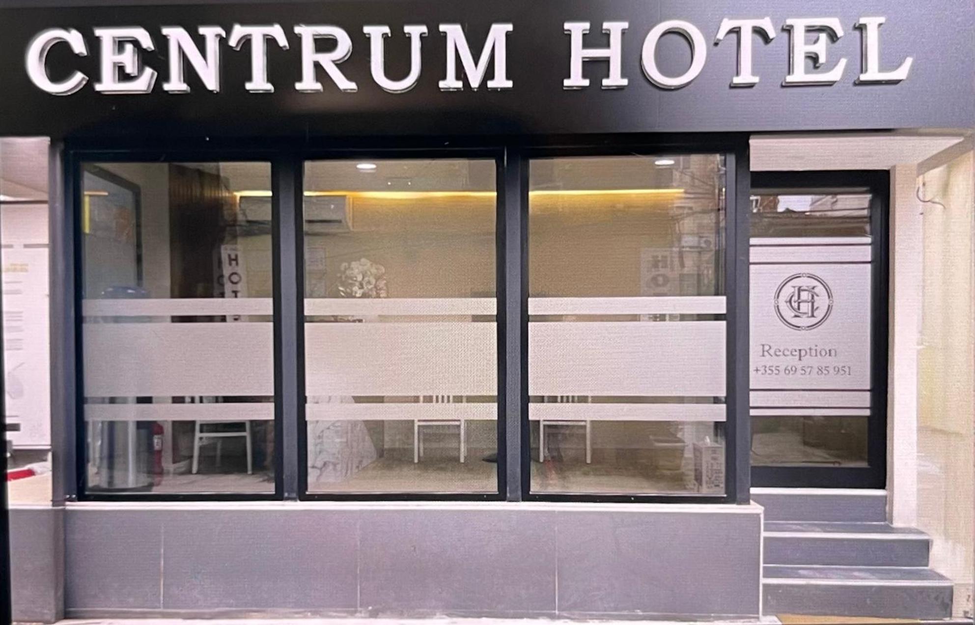 Centrum Hotel ティラナ エクステリア 写真